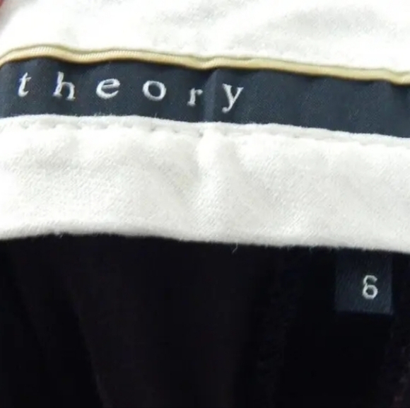 Theory Vintage Y2K Velvet Flare Pants - Picture 2 of 3